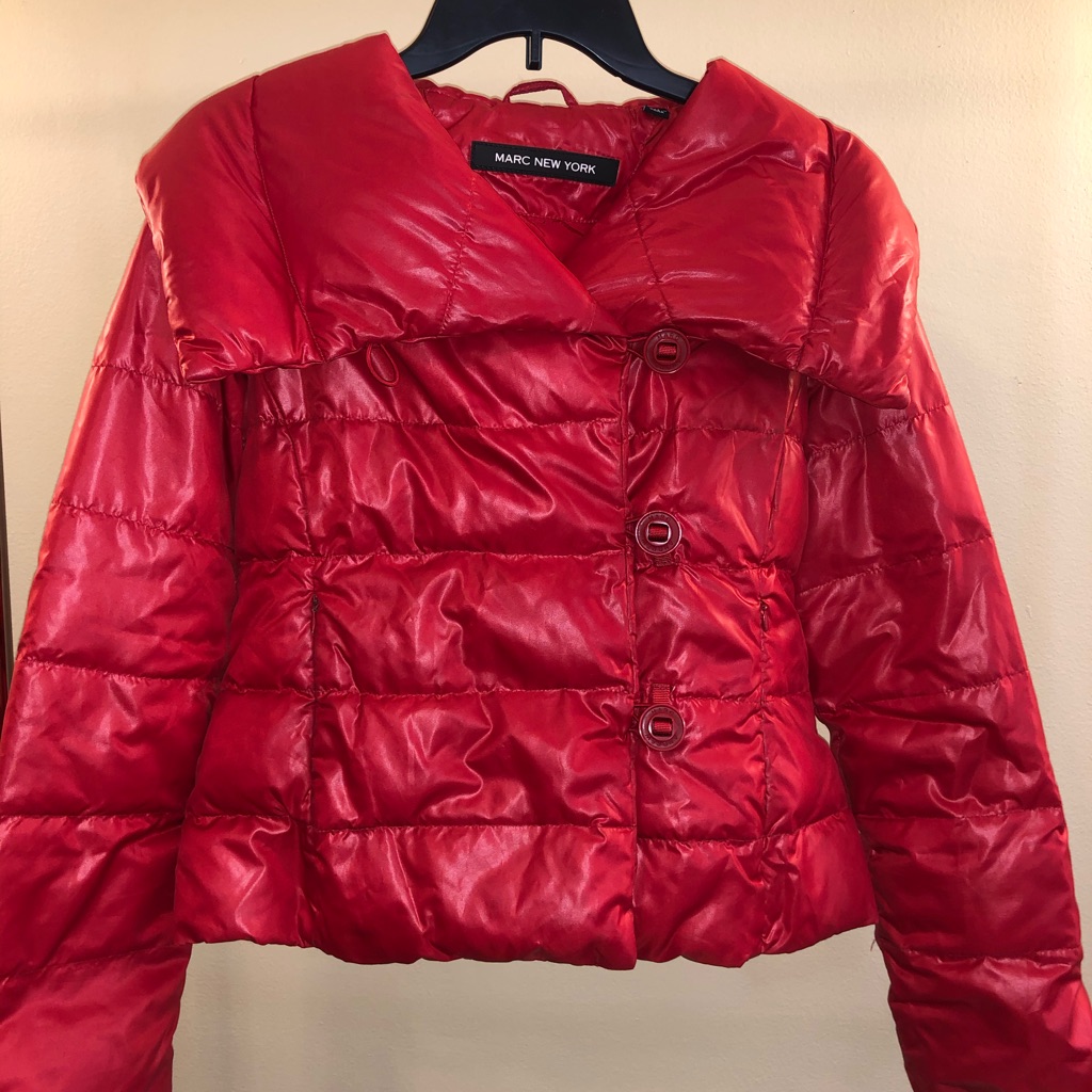 Warm Red Jacket !